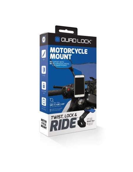 SUPPORT POUR SMARTPHONE AU GUIDON QUAD LOCK