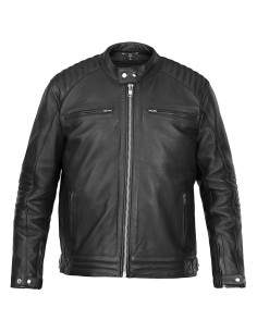 BLOUSON CUIR rétro vintage pas cher CHESTER 4SQUARE 2