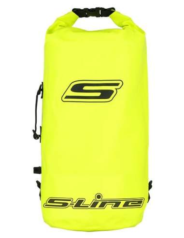 Sac 100% Etanche Jaune Fluo - Volume 25L S-LINE - 26.581152 Sac 100% Etanche Jaune Fluo - Volume 25L 1