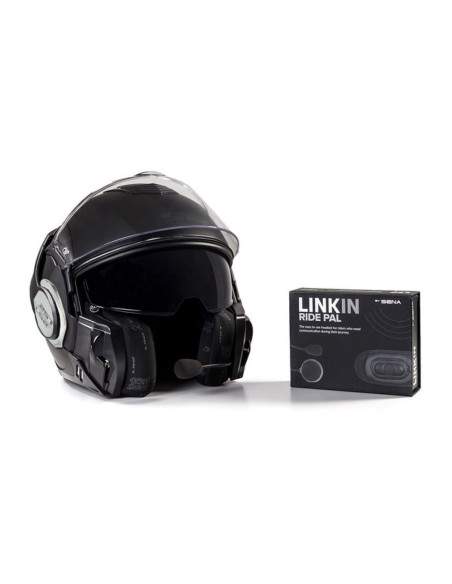 CASQUE MODULABLE VALIANT FF399 BLUETOOTH LINKIN RIDE PAL II LS2