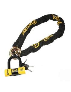 ANTIVOL CHAINE XTREM 120CM + CADENAS SRA AUVRAY 2