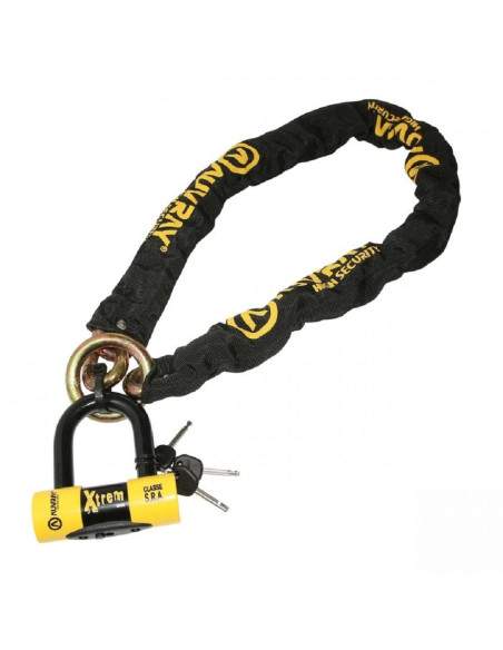 ANTIVOL AUVRAY CHAINE XTREM LASSO D.135 L.120CM +