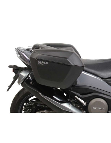 Support Valise SHAD K0AK57IF | 3P System kYMCO AK550 | 2017 à 2021