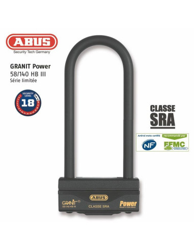 Antivol U Abus Granit Power 58/140 SRA