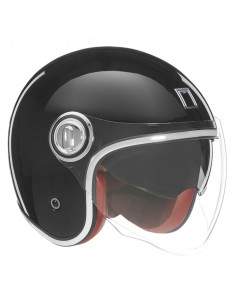 CASQUE NOX HERITAGE PREMIUM NOIR BRILLANT