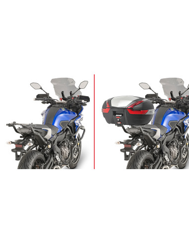 Support Top Case 2130FZ | Yamaha MT-07 et Tracer 700 |2016 à 2019
