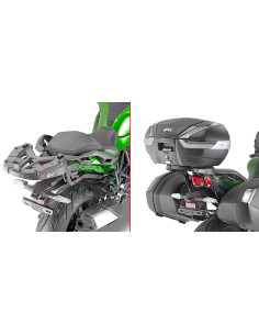 Support Top Case Givi Kawasaki Ninja H2 SX | 2018 à 2021