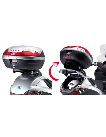 Support Top Case Monokey Piaggio MP3| 2006 à 2011 | Givi