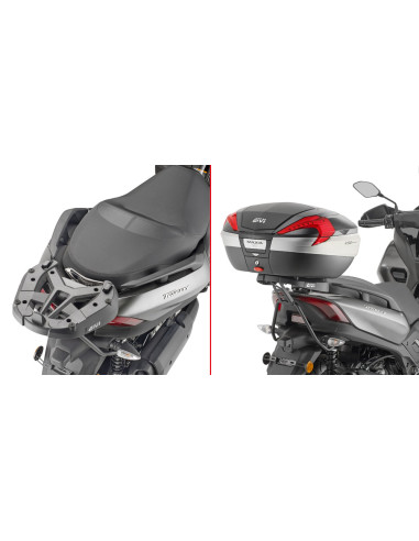 Support Top Case Yamaha Xmax 125-300 et Tricity | 18 à 21