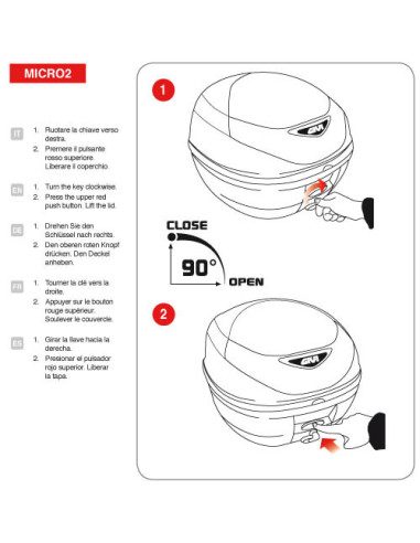 Top Case 30L | Givi E300 | Packmoto.com