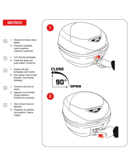 Top Case 30L | Givi E300 | Packmoto.com