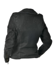 Veste Moto Femme Overlap Billie Noir 2