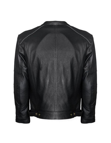 Blouson Cuir S-line Vintage pour Homme