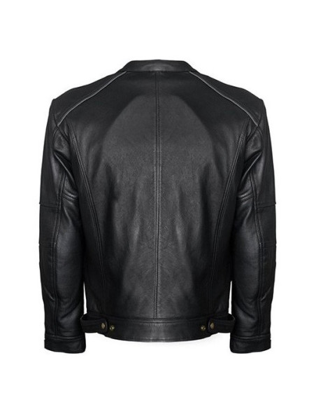 Blouson Cuir S-line Vintage pour Homme