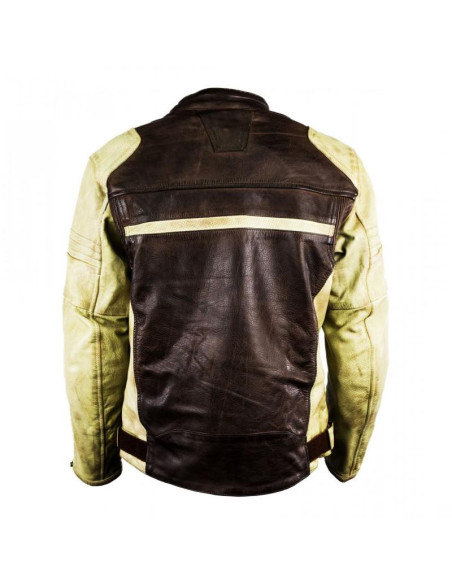 Blouson Racer Archive en Cuir
