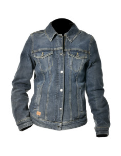 Veste Jean Moto Femme Overlap Harper