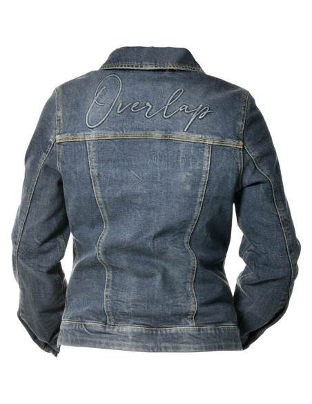 Veste Jean Moto Femme Overlap Harper