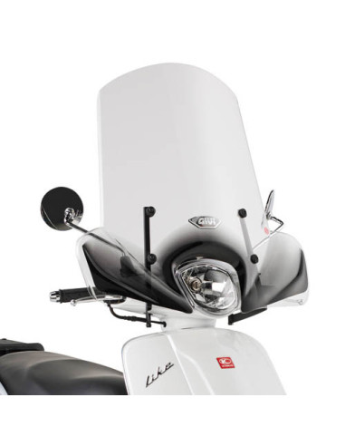 Pare-brise Zip | Bulle Kymco Like | Givi 6102A