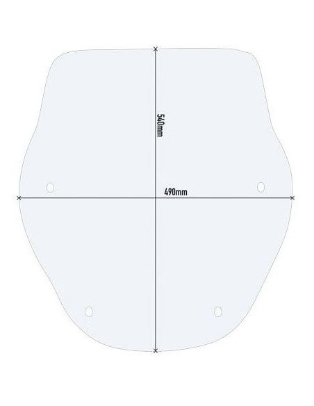 Bulle Honda SH 125-150-350 | Pare brise Piaggio 01 (One)