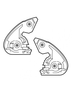 Bases Plates pour Casque Arai SZ-R Vas