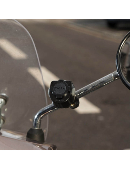Support Rétroviseur Tigra FitClic pour Moto et Scooter