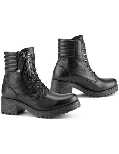 Bottes de Moto Femme Falco Misty Noir