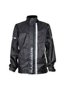 Veste de Pluie Moto Harisson Superlight Noir