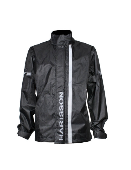Veste de Pluie Moto Harisson Superlight Noir