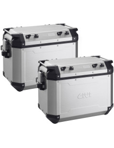 Paire de Valises Latérales Trekker 37 Litres Noir 2
