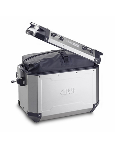 Paire de Valises Latérales Trekker 37 Litres Aluminium