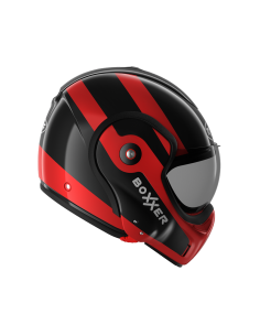 Casque Roof RO9 BoXXer Fuzo Noir-Rouge 2