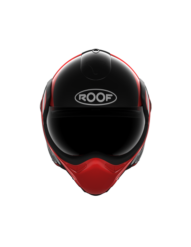 Casque Roof RO9 BoXXer Fuzo Noir-Rouge