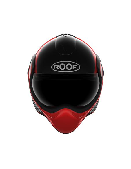 Casque Roof RO9 BoXXer Fuzo Noir-Rouge