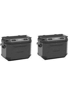 Paire de Valise Moto Kappa K'Force 48 Litres Noir