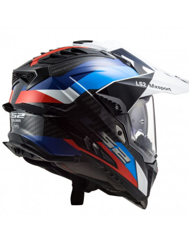 Casque LS2 MX701 Explorer Carbone