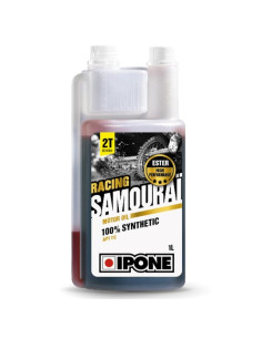 Huile IPone Samourai 2T IPONE - 15.749191 IPone vous présente l'huile Moto et Scooter Samourai 2T. La Racing Samouraï 100% synth