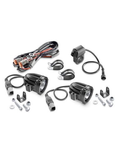 Phare Additionnel Moto Cellular-Line Interphone LED