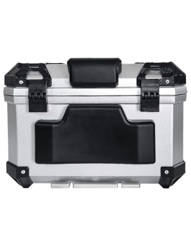 Top Case Weckio 38 Litres Aluminium avec dosseret