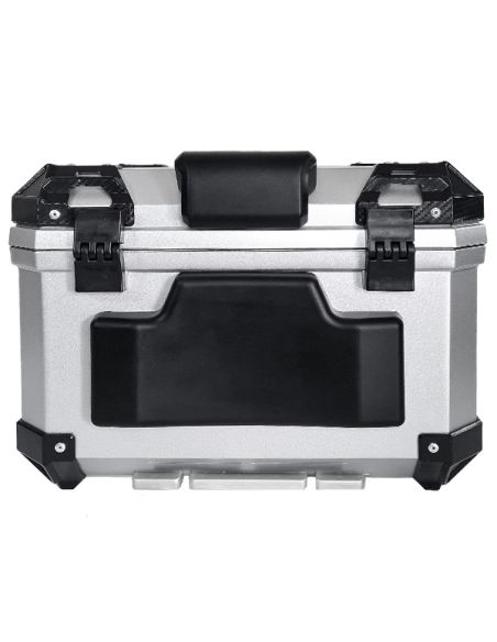 Top Case Weckio 38 Litres Aluminium avec dosseret