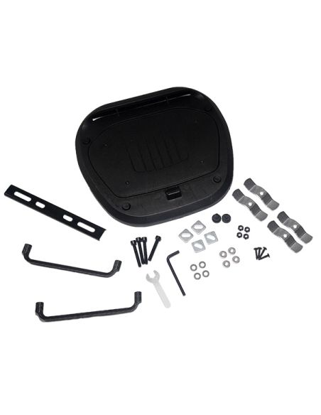 Top Case Weckio 38 Litres Aluminium avec dosseret