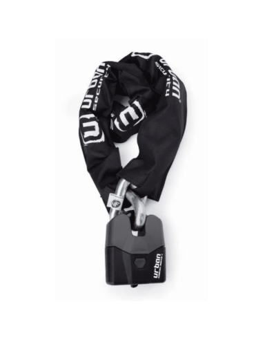Antivol Urban Chaine 1,20m et Cadenas D15 - Classe SRA NF FFMC
