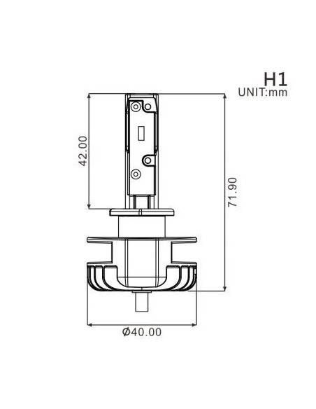 Ampoule H1 Led