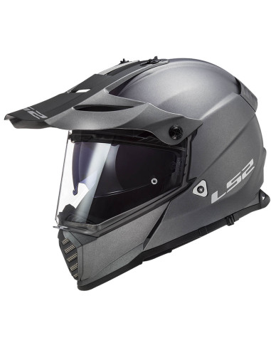 Casque LS2 MX436 Pioneer Titanium | Casque Cross et Touring