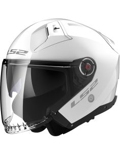 Casque Jet LS2 Infinity 2 Blanc - Homologué ECE 22.06