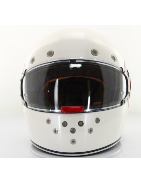 Casque Intégral SMK Retro Blanc