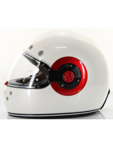 Casque Intégral SMK Retro Blanc