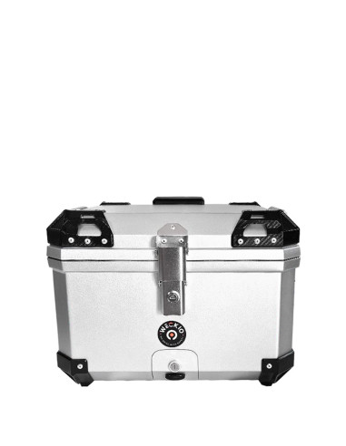 Top Case Weckio 38 Litres Aluminium avec dosseret