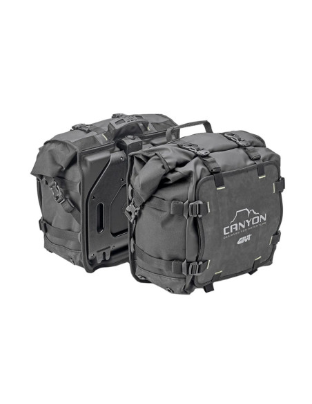 Sacoches Cavalieres Latérales Givi Canyon 25L 100% étanche