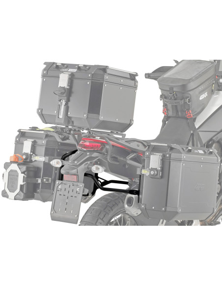Support Valise Moto Yamaha Ténéré 700 - Givi PLO2145CAM
