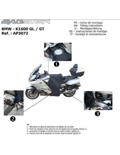 Tablier BMW K1600 GT-GTL | Bagster Briant AP3072 2